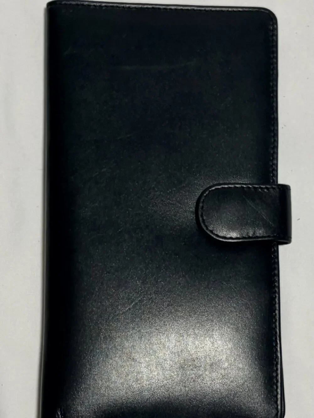 NWT WINN 6470 Cowhide Nappa Leather Passport Travel Organizer Wallet